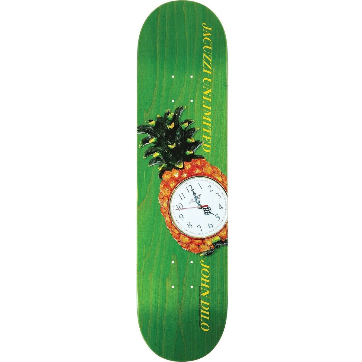 Jacuzzi Dilo Secret Formula Skateboard Deck - 8.5″ Green