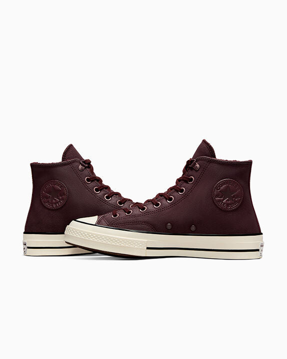 Chuck 70 Distressed Leather High Top