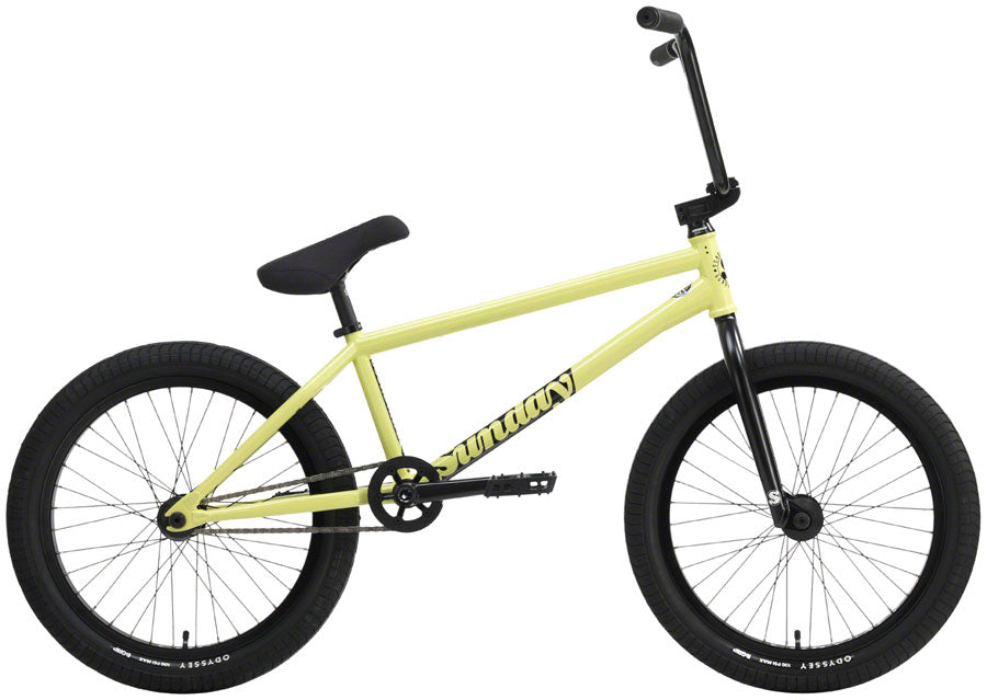 Sunday Soundwave BMX Bike - 21" TT Gloss Yellow RHD