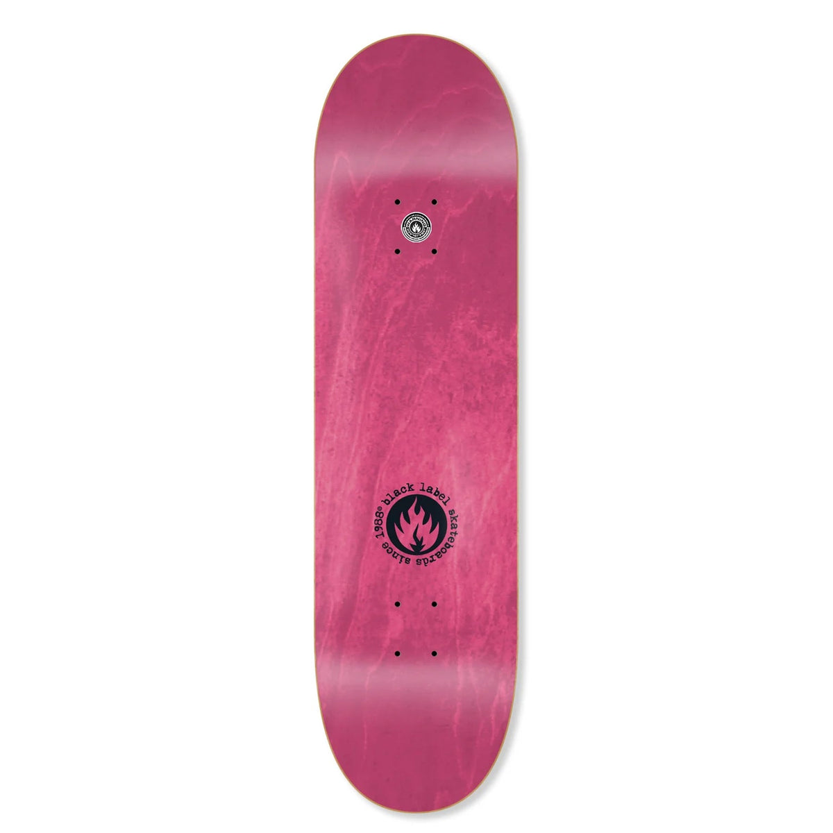 Black Label Skateboard Deck Elijah Akerley Pink Elephants Black 9.0" x 32.62"