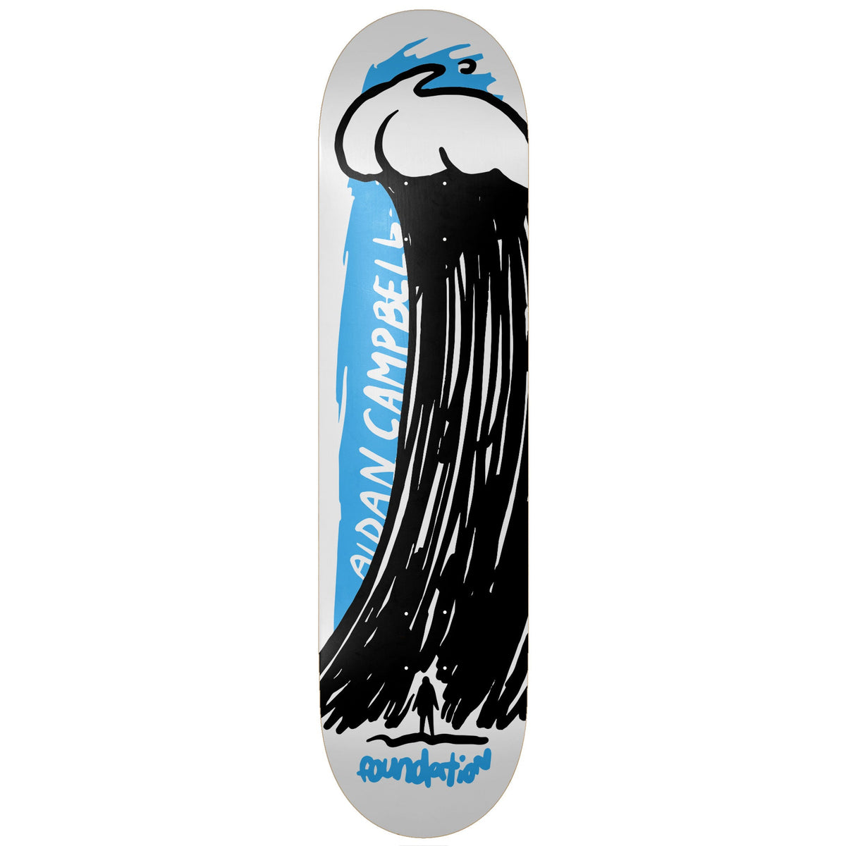 Foundation Skateboard Deck Campbell Impending Doom 8.5" x 32.38"