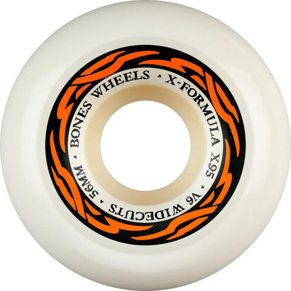 Bones Wheels X-Formula XF Widecut V6 95a 56mm White