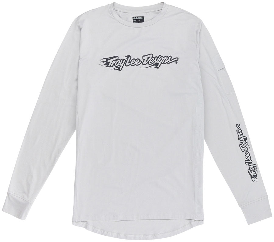 Troy Lee Designs Ruckus Long Sleeve Ride Tee – Burn Out Mist Small