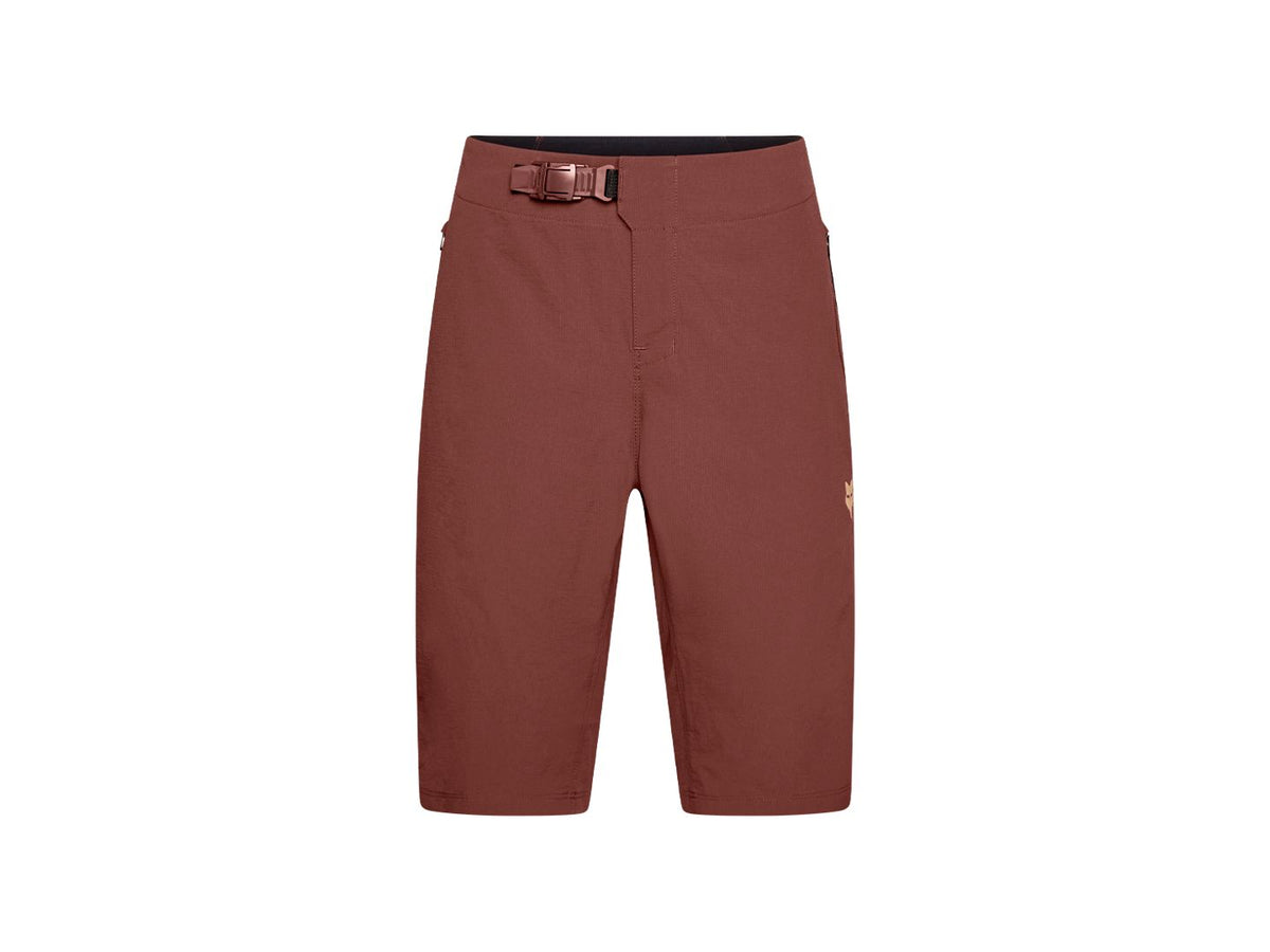 Short Fox Racing 25 Ranger/Liner Women 10 Rootbeer Brown