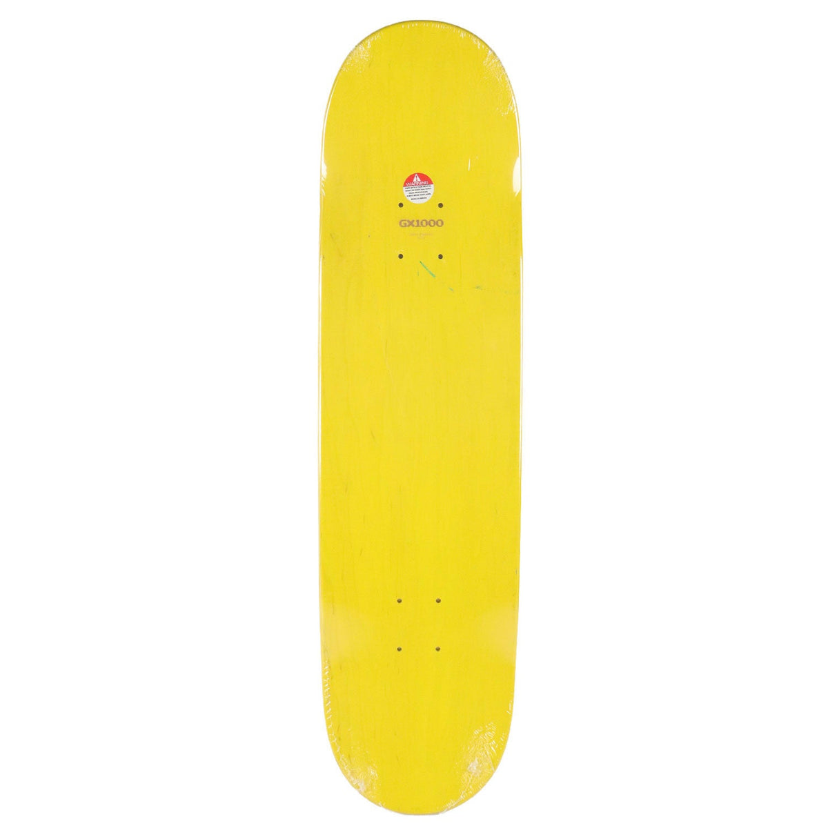 GX1000 Skateboard Deck OG Logo Yellow 8.37" x 32.25"