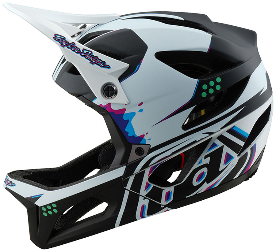 Troy Lee Designs Stage Helmet – Trooper White Medium/Large