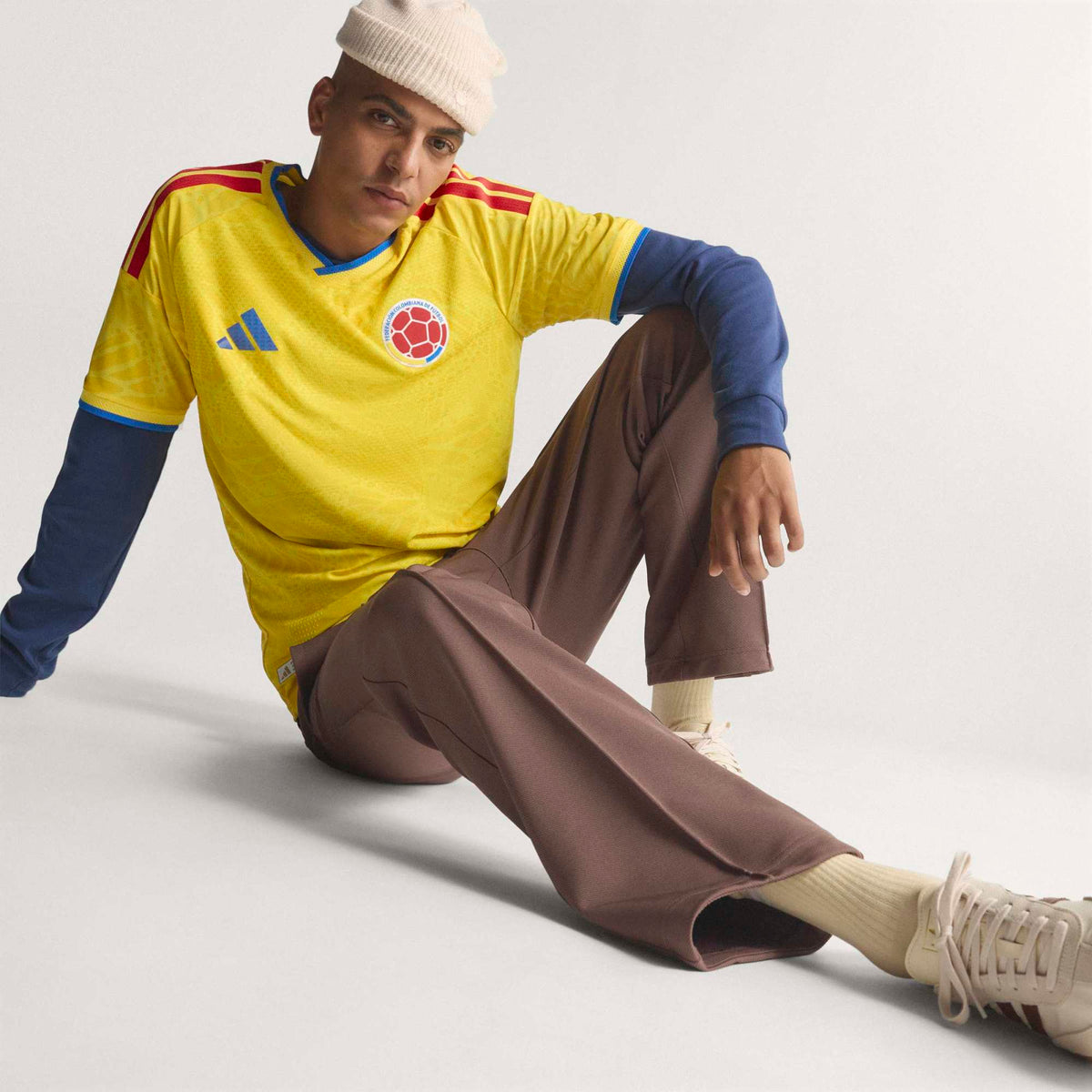 adidas Colombia 26 Home Men's Authentic Jersey