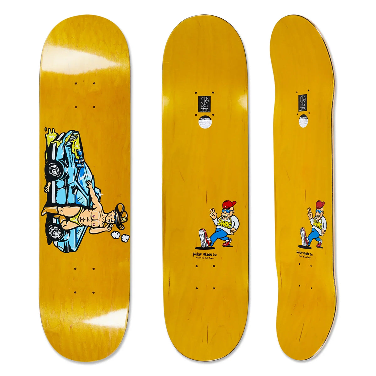 Polar Aaron Herrington Cowboy Cop Deck - 8.625"