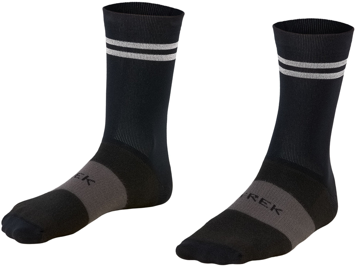 Sock Trek Race Reflective Crew X-Large (45-47+) Black