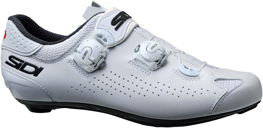 Sidi Genius 10 Road Shoes - Men's, White/White