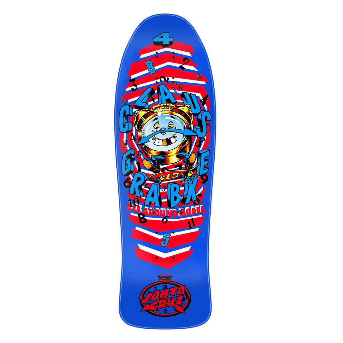 Santa Cruz Grabke All Around Skateboard Deck - 9.89″