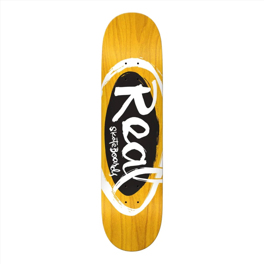 Real Team Oval By Natas Skateboard Deck - 8.06″