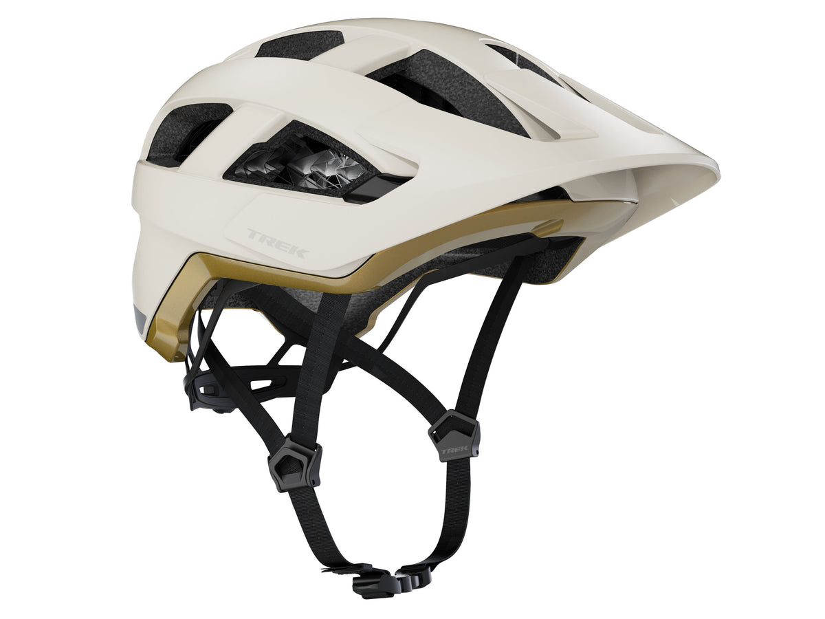 Trek Quantum WaveCel Medium Era White/Gold CPSC Helmet