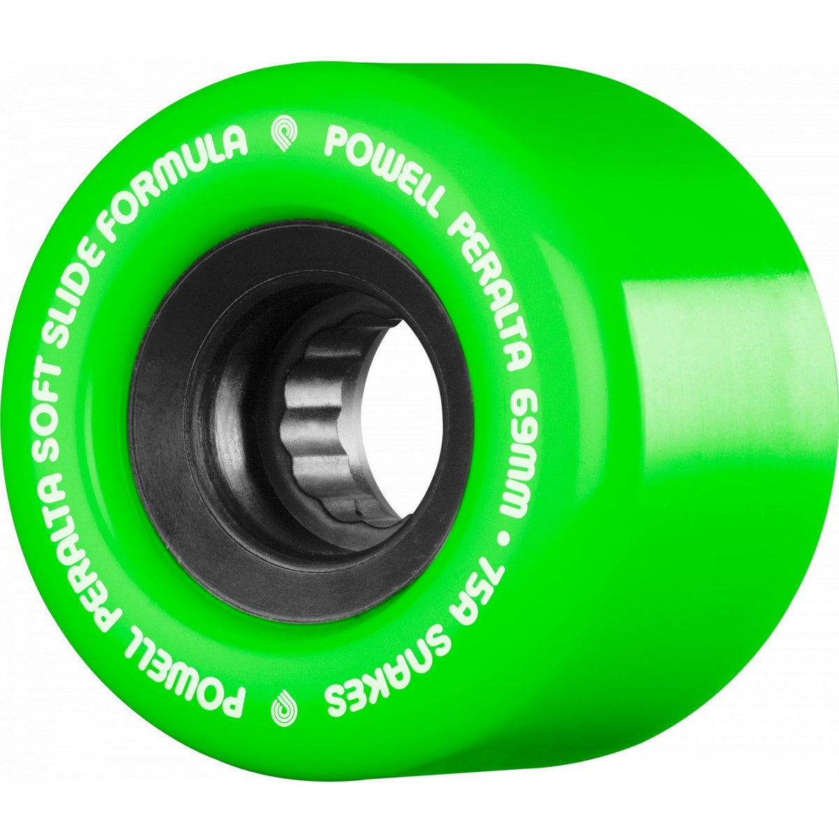 Powell Peralta Wheels Snakes 69mm 75a - Green (Set of 4)