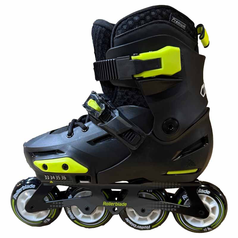 Rollerblade Apex Black Kids Skates