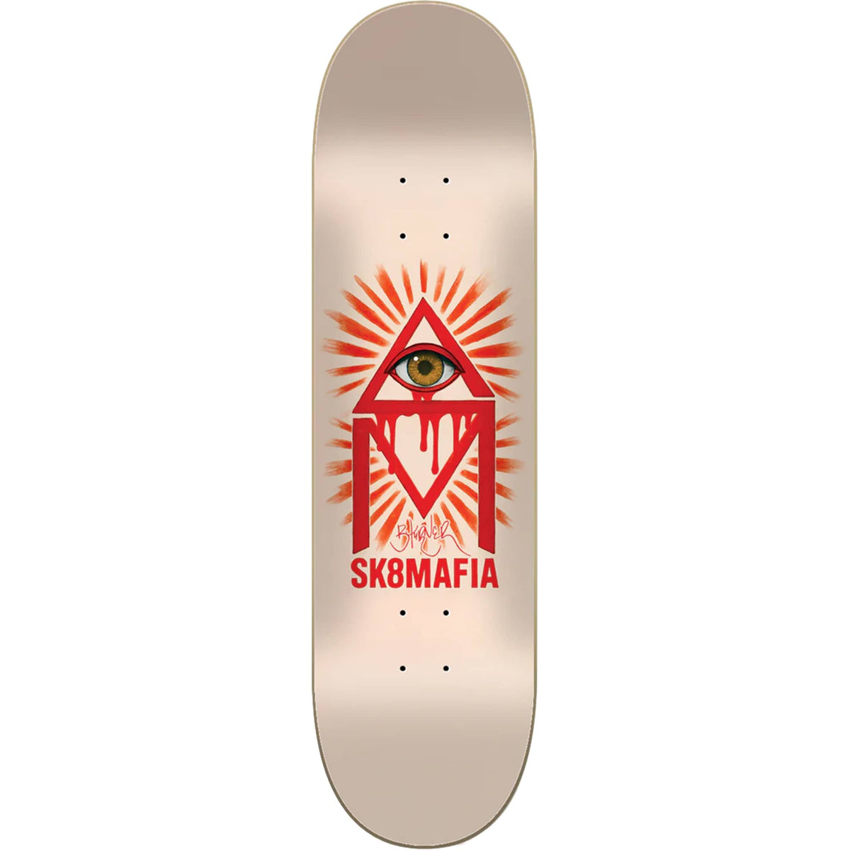 SK8MAFIA Eye Yes Turner Skateboard Deck 8.1"