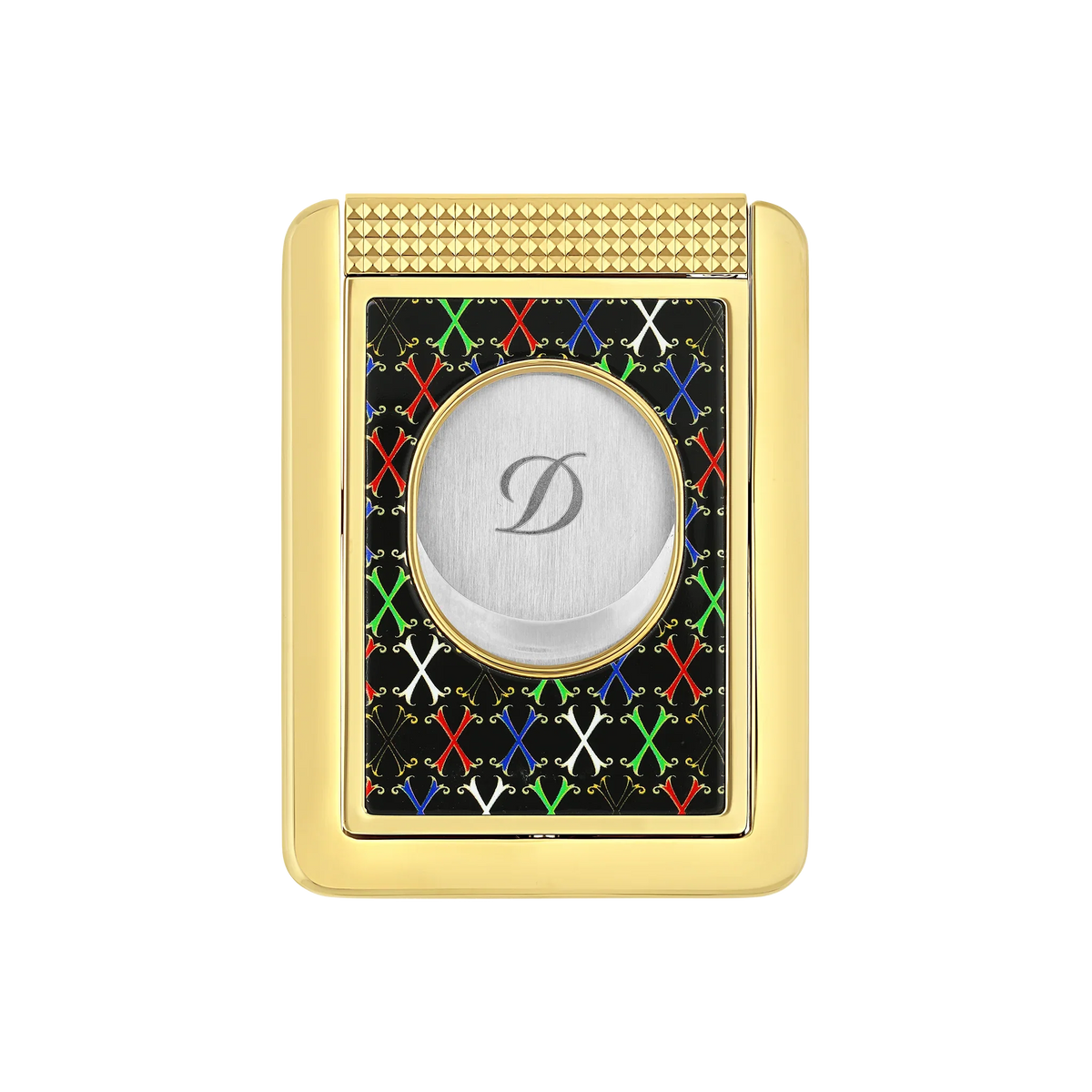 S.T. Dupont Fuente Multicolor Lacquered Cigar Cutter/Stand 003460F