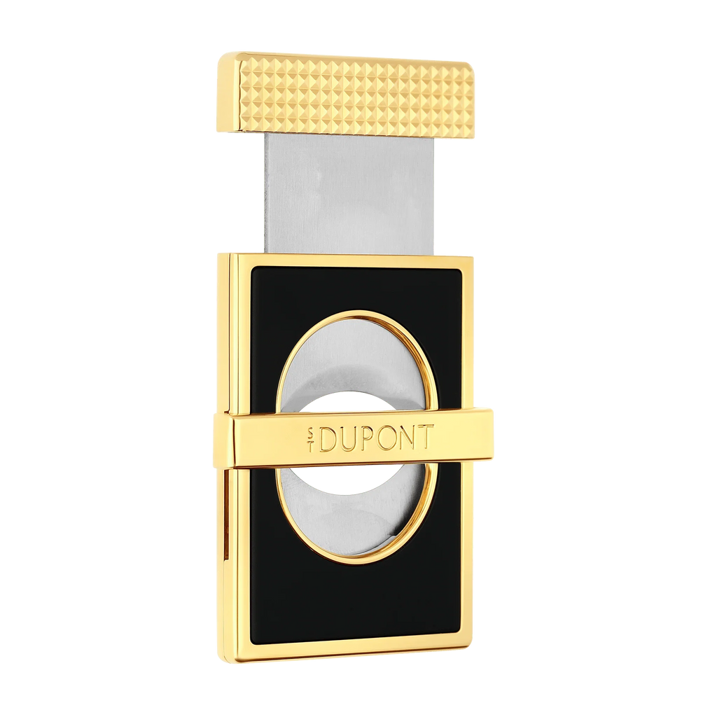 S.T. DUPONT Gold Cigar Cutter Stand Slim/Coupe Cigare 003482