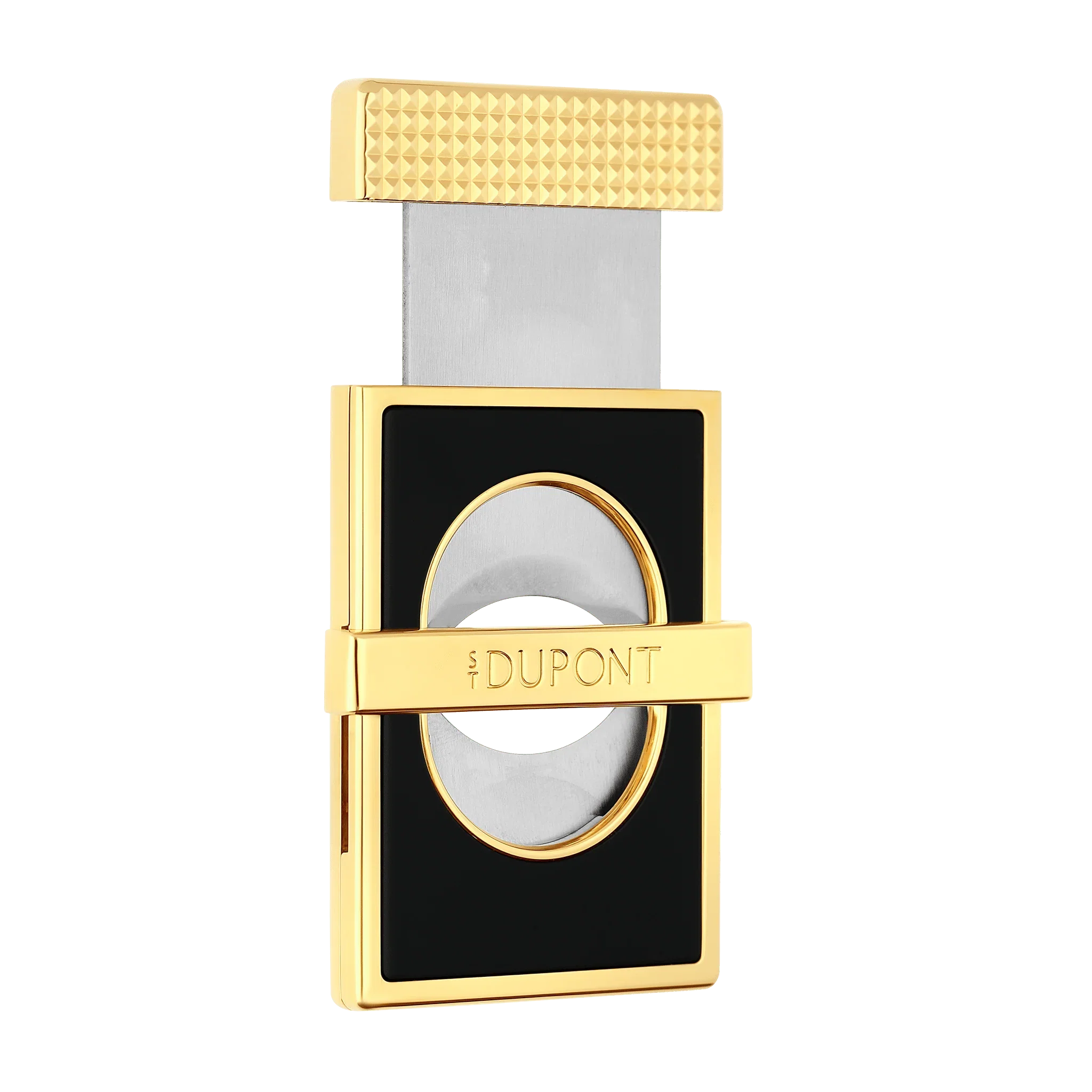 S.T. DUPONT Gold Cigar Cutter Stand Slim/Coupe Cigare 003482
