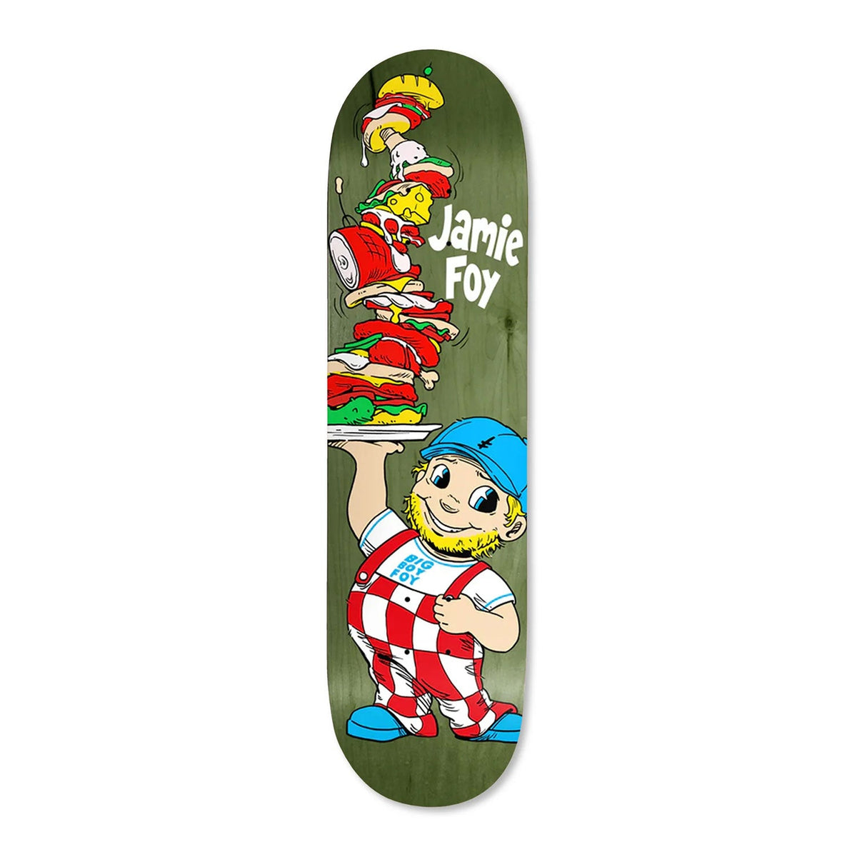Deathwish Skateboard Deck Big Boy Foy Assorted 8.25" x 31.5"