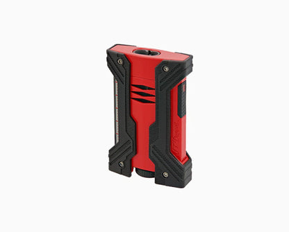 Défi XXtrême Mat Black and Red Lighter/Briquet 021601