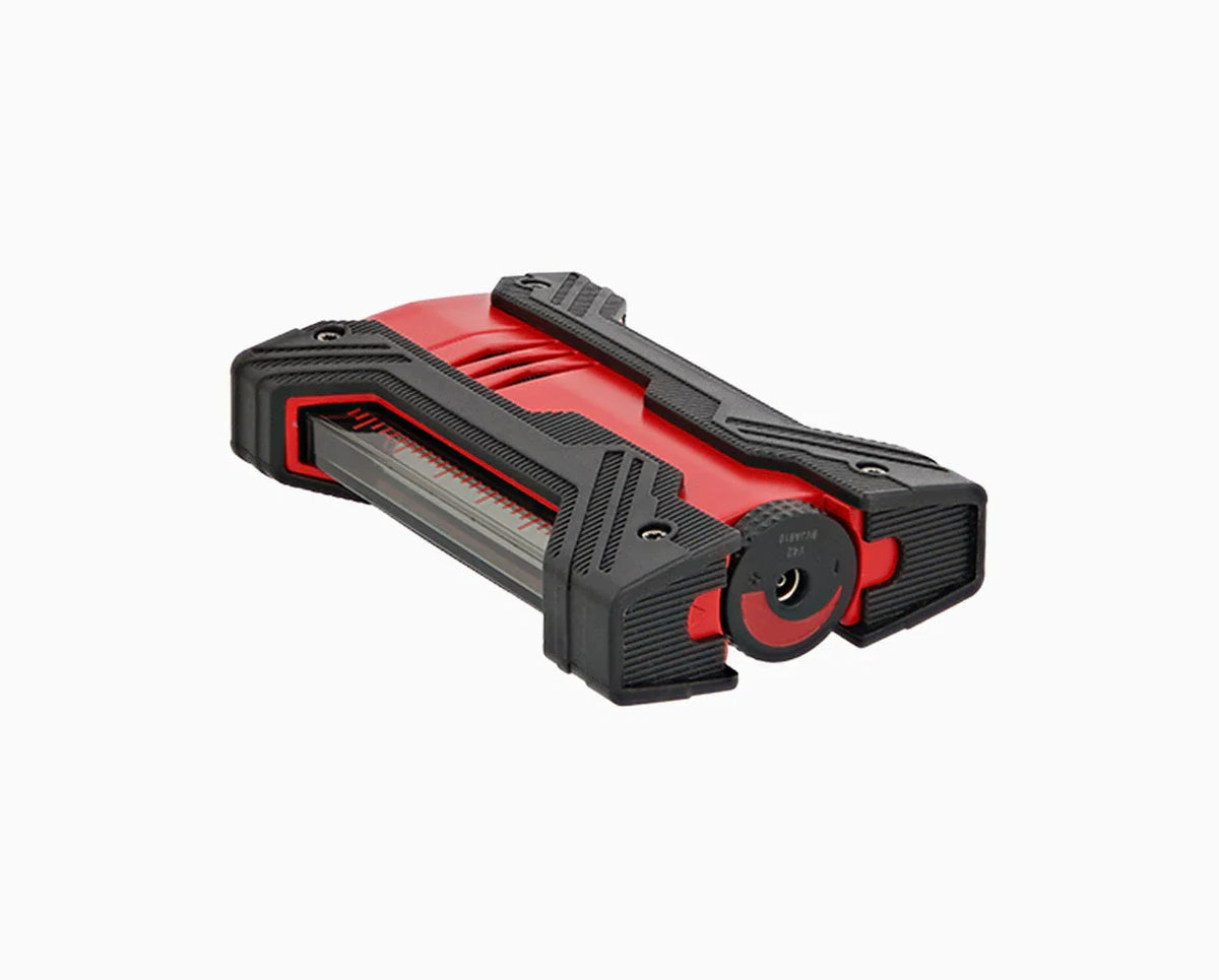 Défi XXtrême Mat Black and Red Lighter/Briquet 021601