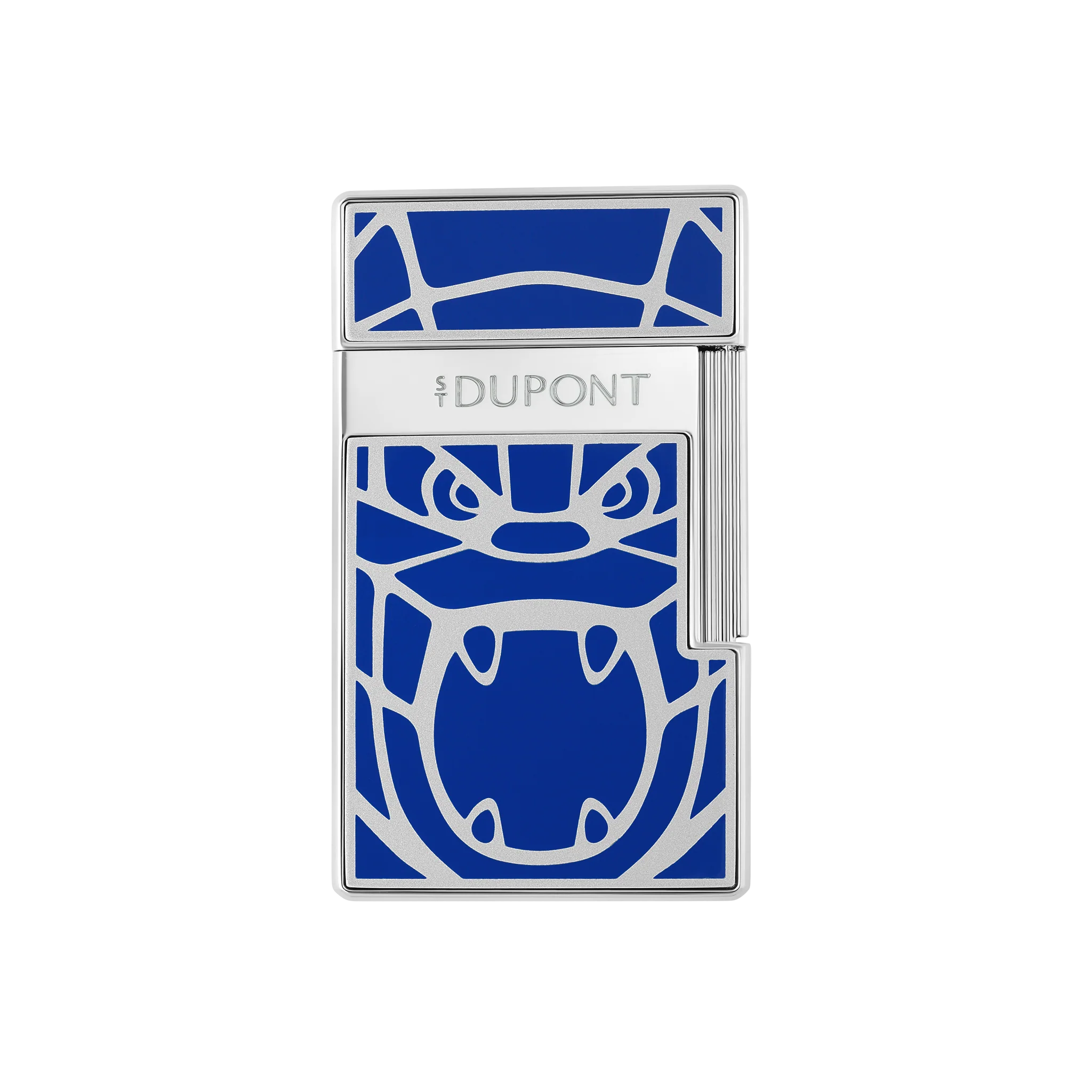 S.T. Dupont Biggy Orlinski Lacquered Blue Lighter/Briquet 025064