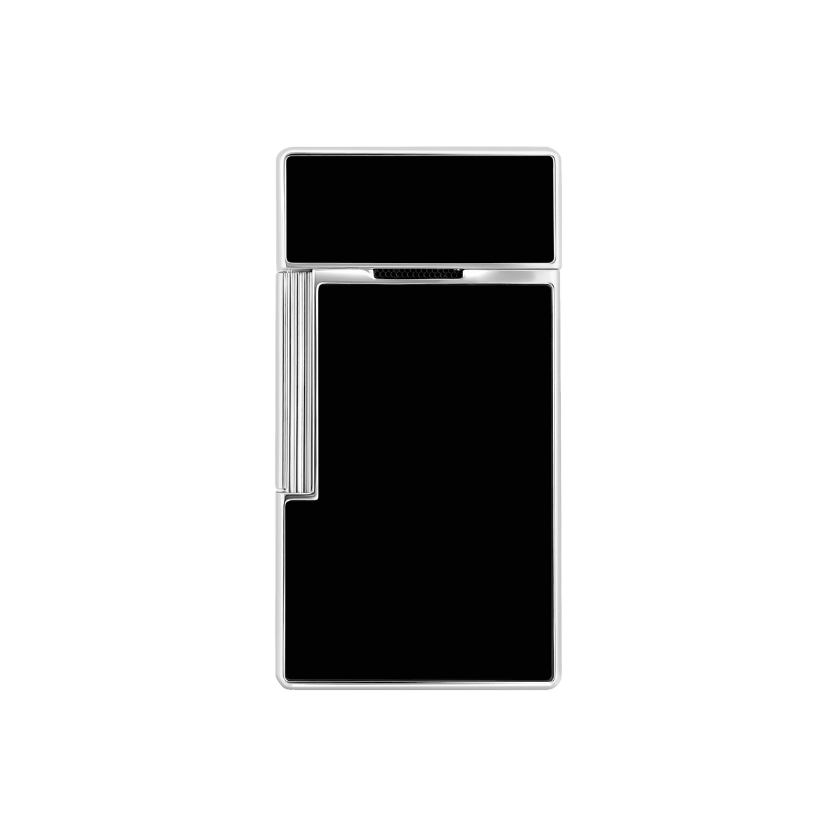 S.T. DUPONT Biggy Black Chrome Silver Lighter/Briquet 025221