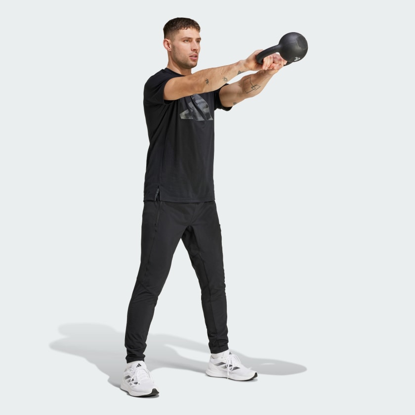 Men's adidas Train Essentials Camo Graphic Logo Tee