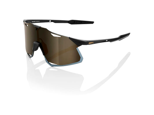 100% Hypercraft Sunglasses Black/Gold Eyewear
