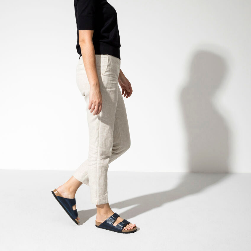 Unisex Arizona Soft Footbed Oiled Leather Blue Medium/Narrow