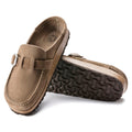 Women's Buckley Suede Leather Gray Taupe Medium/Narrow