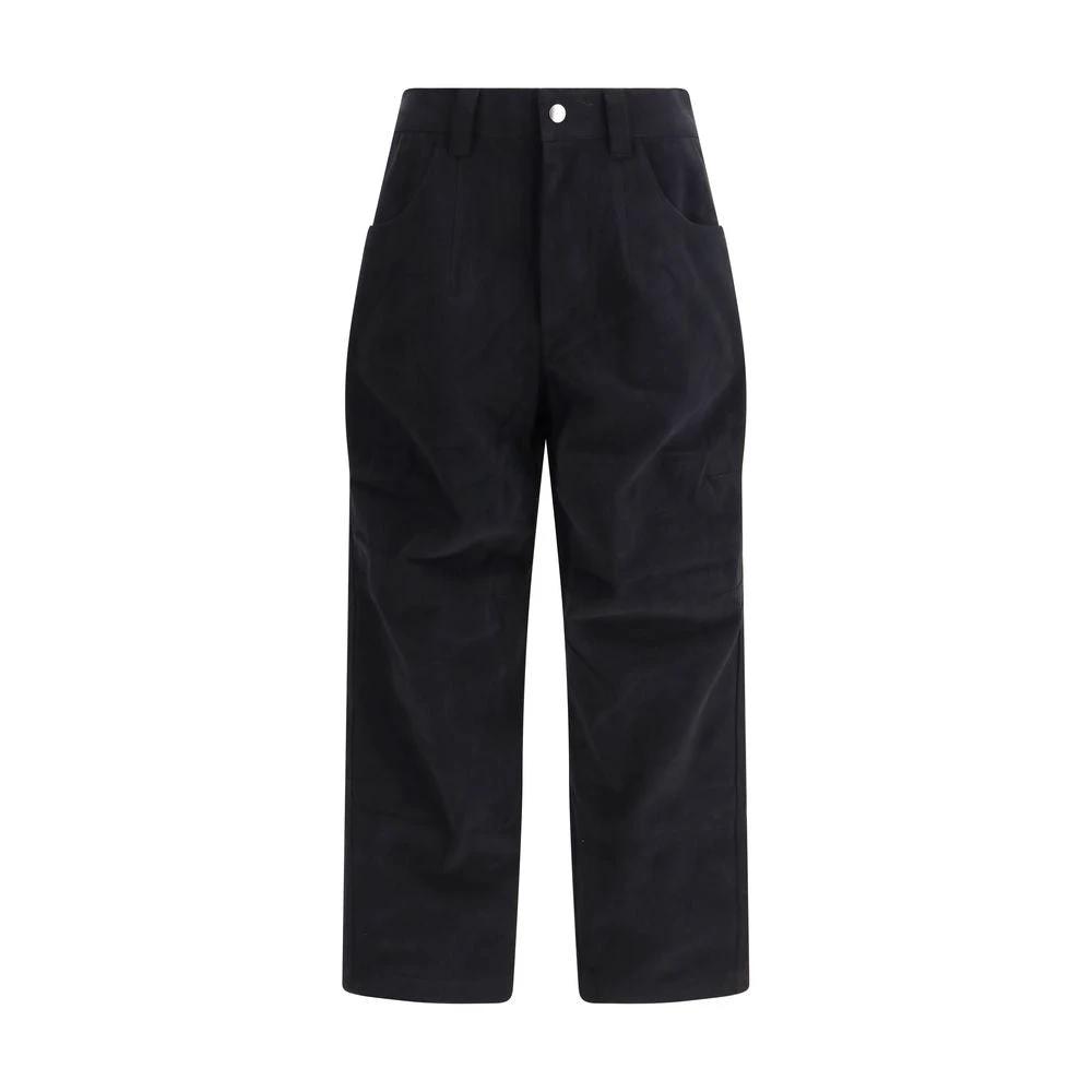 Isabel Marant Étoile Black Cotton Casual Pants