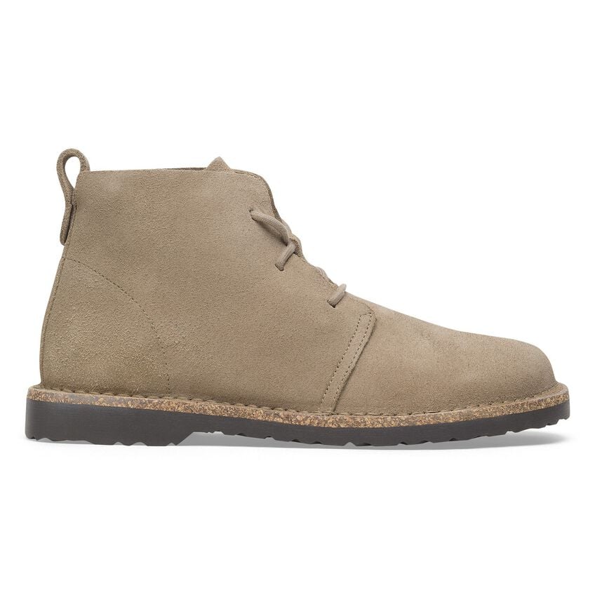 Men's Uppsala Mid Suede Leather Taupe Regular/Wide