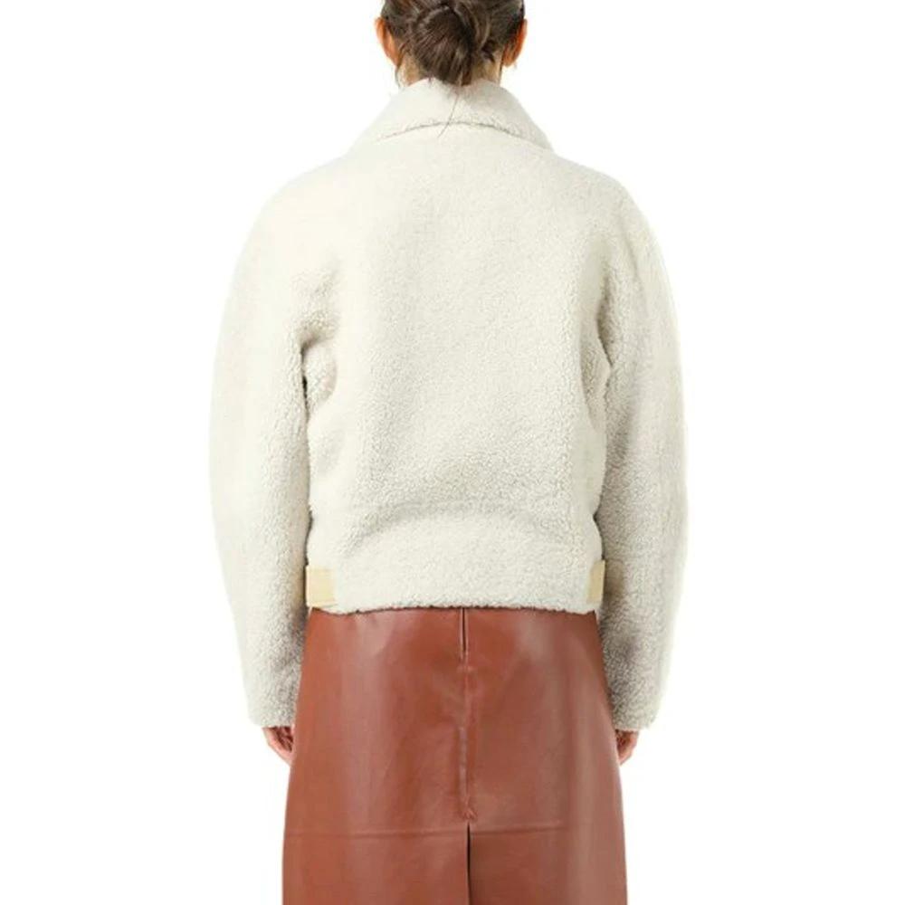 Chloé Beige Polyester Full-Length Jacket