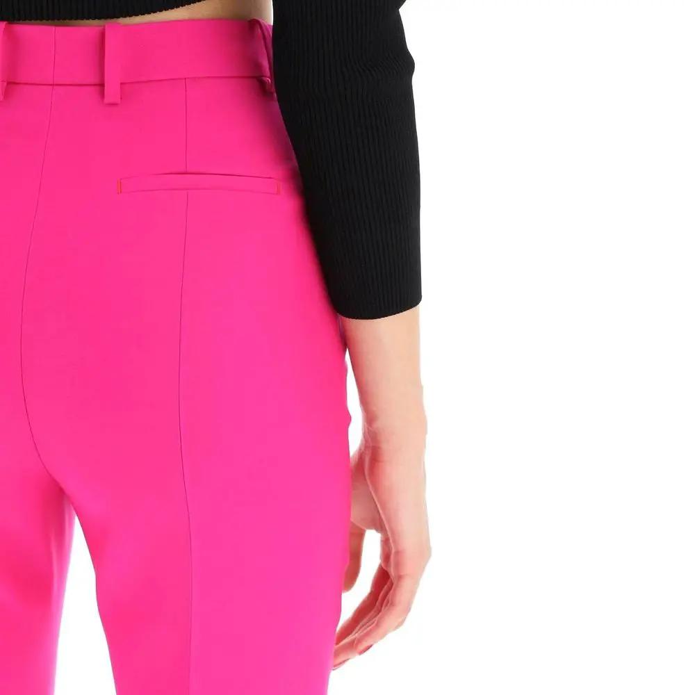 Alexander McQueen Multicolor Wool Casual Pants