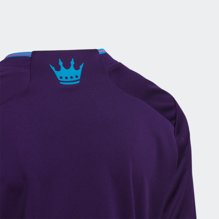 Kids' adidas Charlotte FC 23/24 Away Jersey