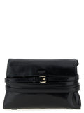 Moschino Black Leather Crossbody Bag