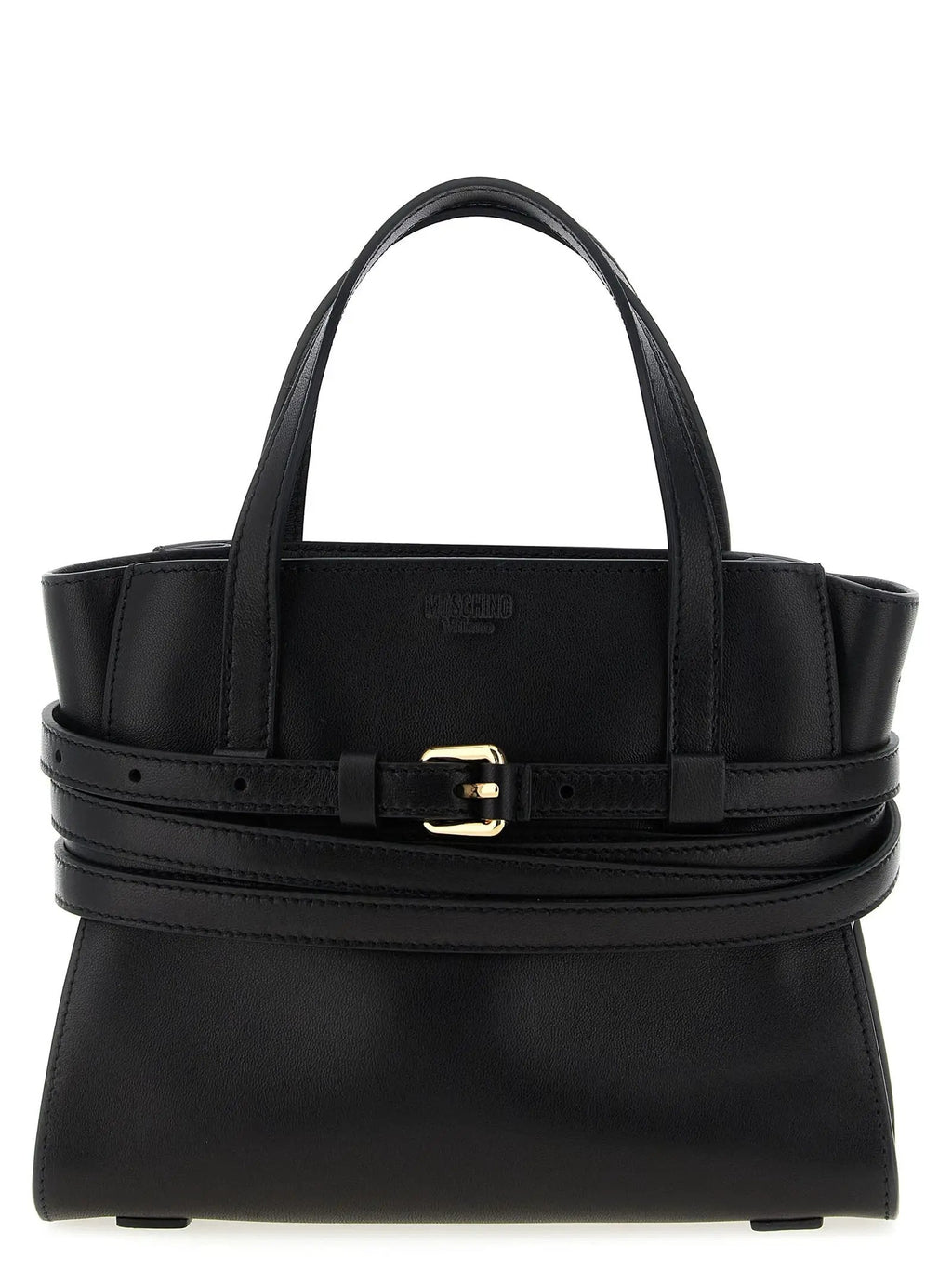 Moschino Black Polyester Handbag