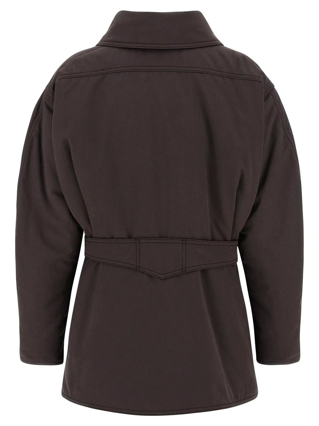 The Andamane Brown Polyester Parka