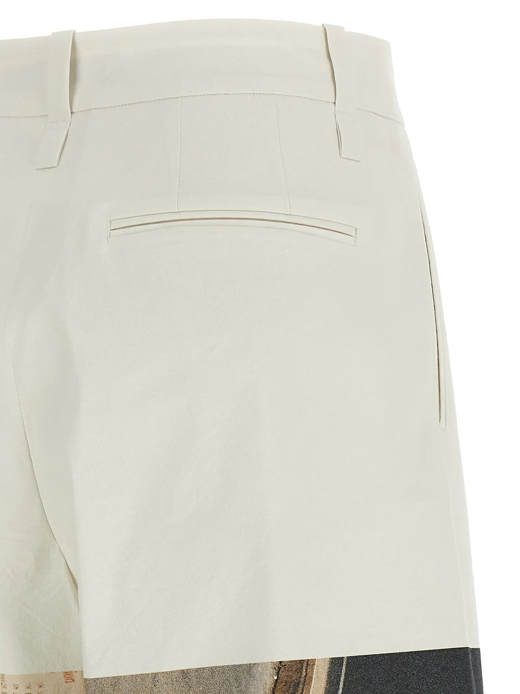 Issey Miyake White Polyamide Casual Pants