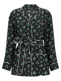 Dolce & Gabbana Black Silk Blouse