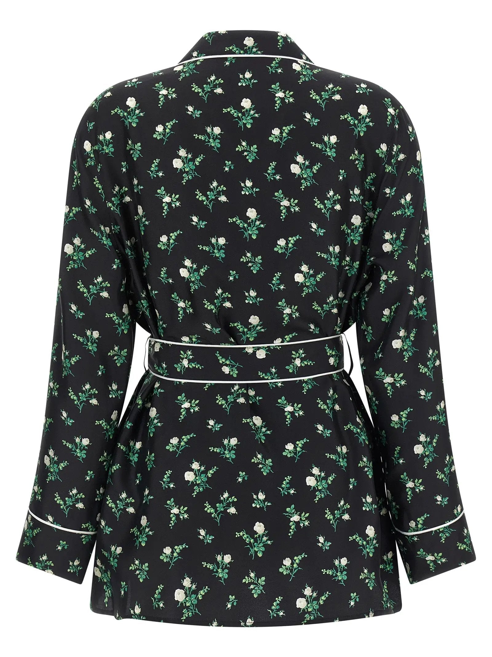 Dolce & Gabbana Black Silk Blouse