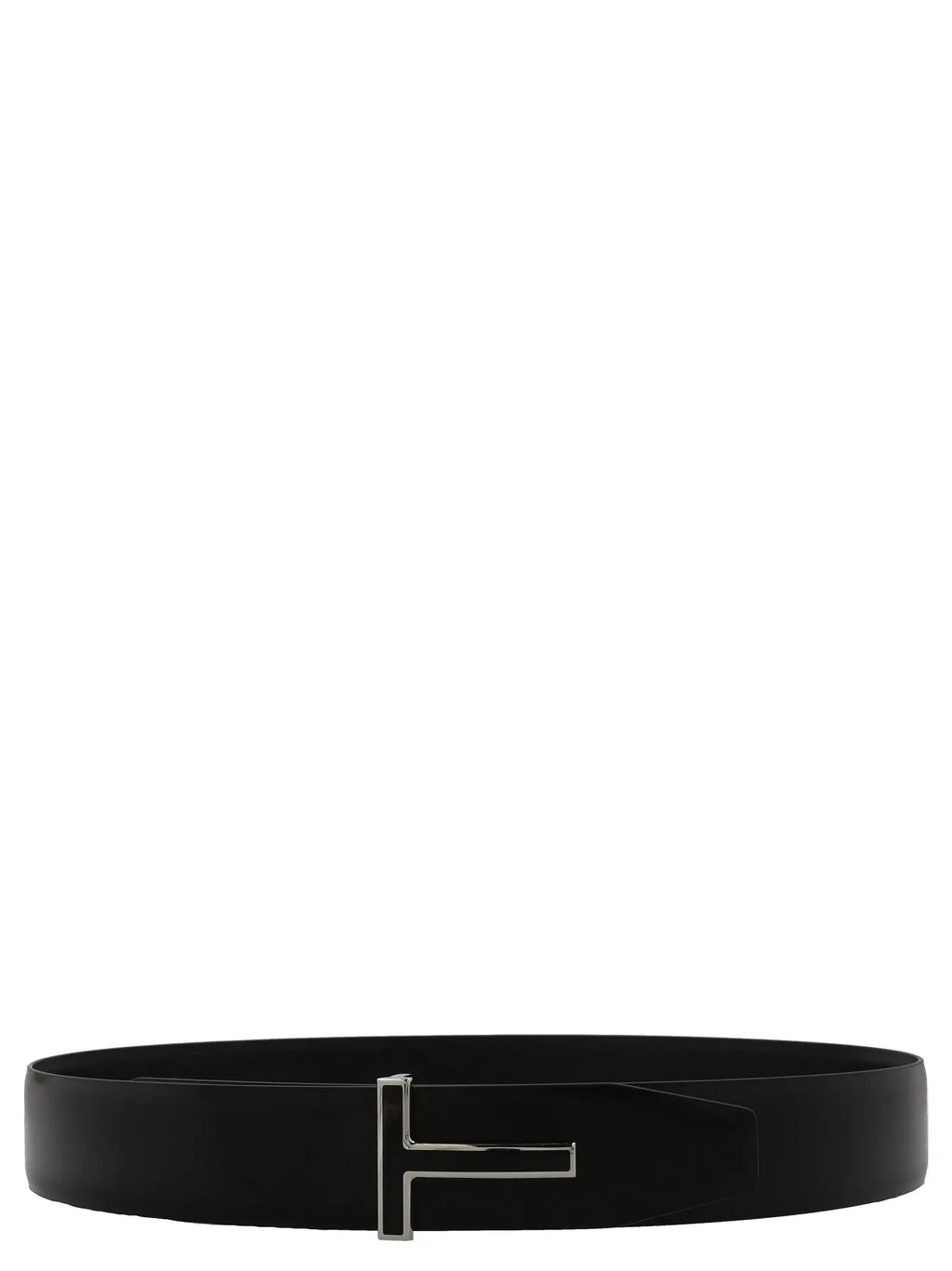 Tom Ford Black Calfskin Regular Belt