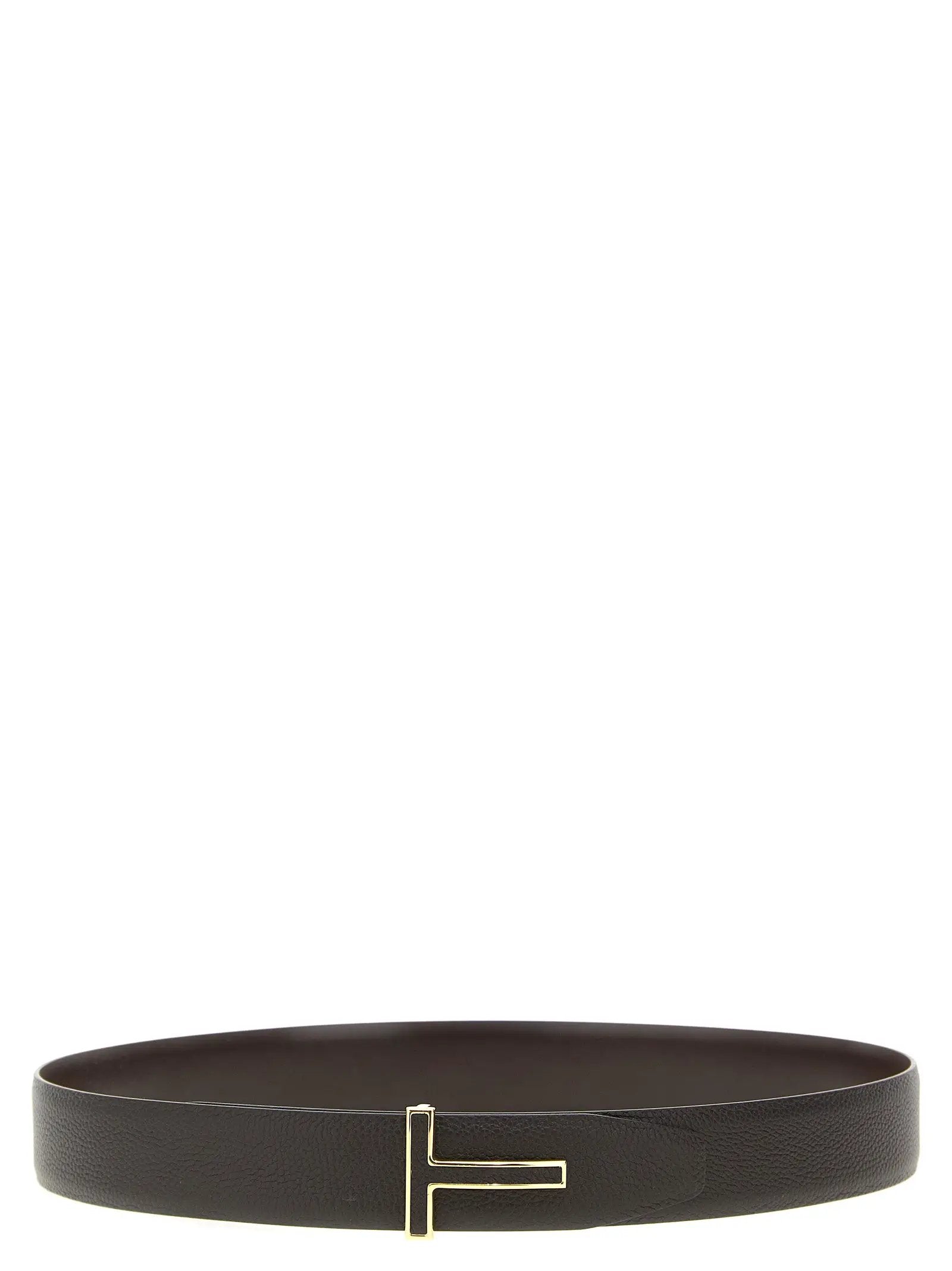 Tom Ford Brown Calfskin Belt