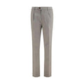 Brunello Cucinelli Bicolor Cotton Chino Pants
