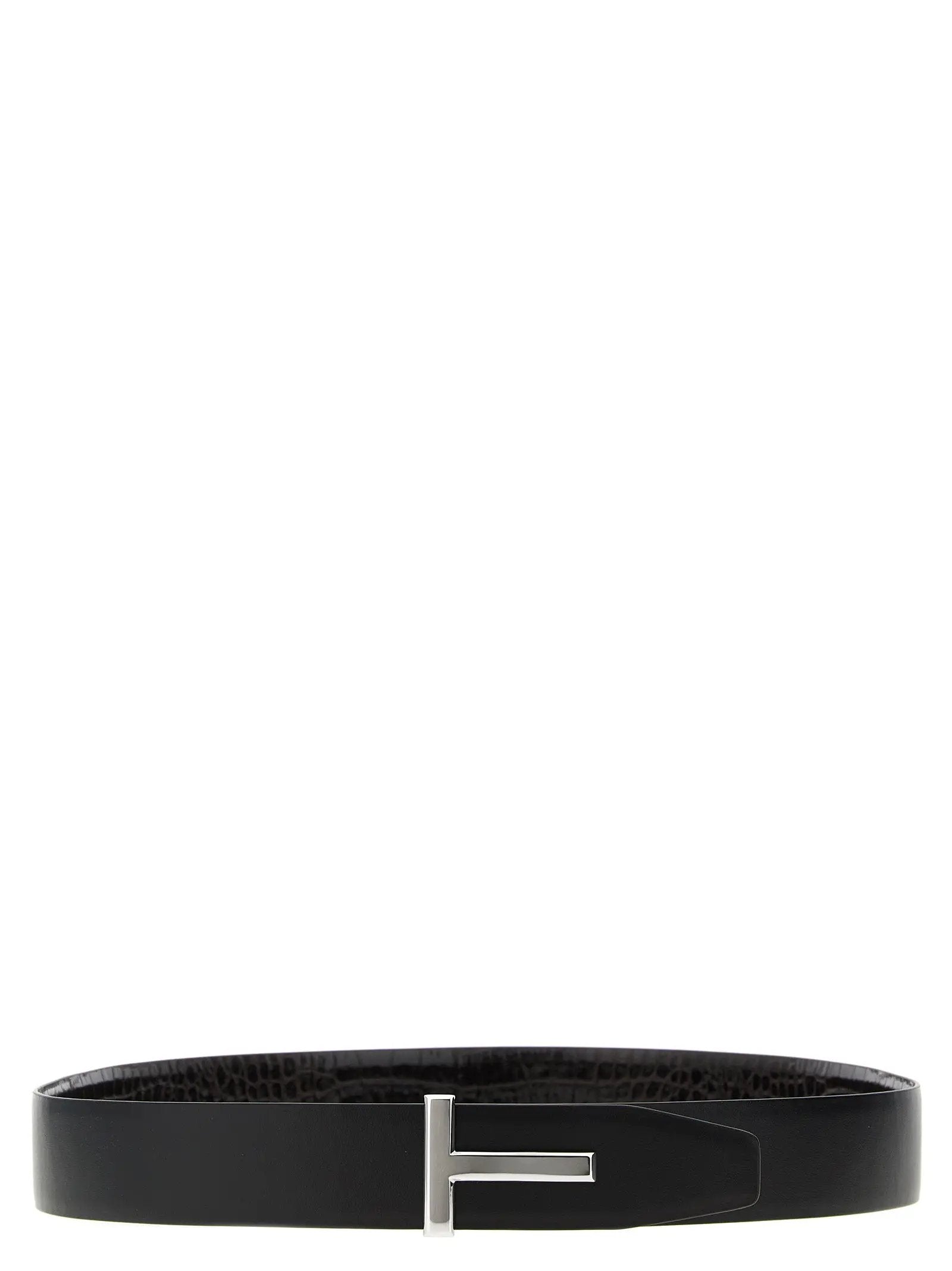 Tom Ford Brown Calfskin Belt