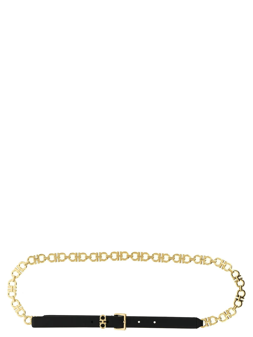 Ferragamo Black Calfskin Belt