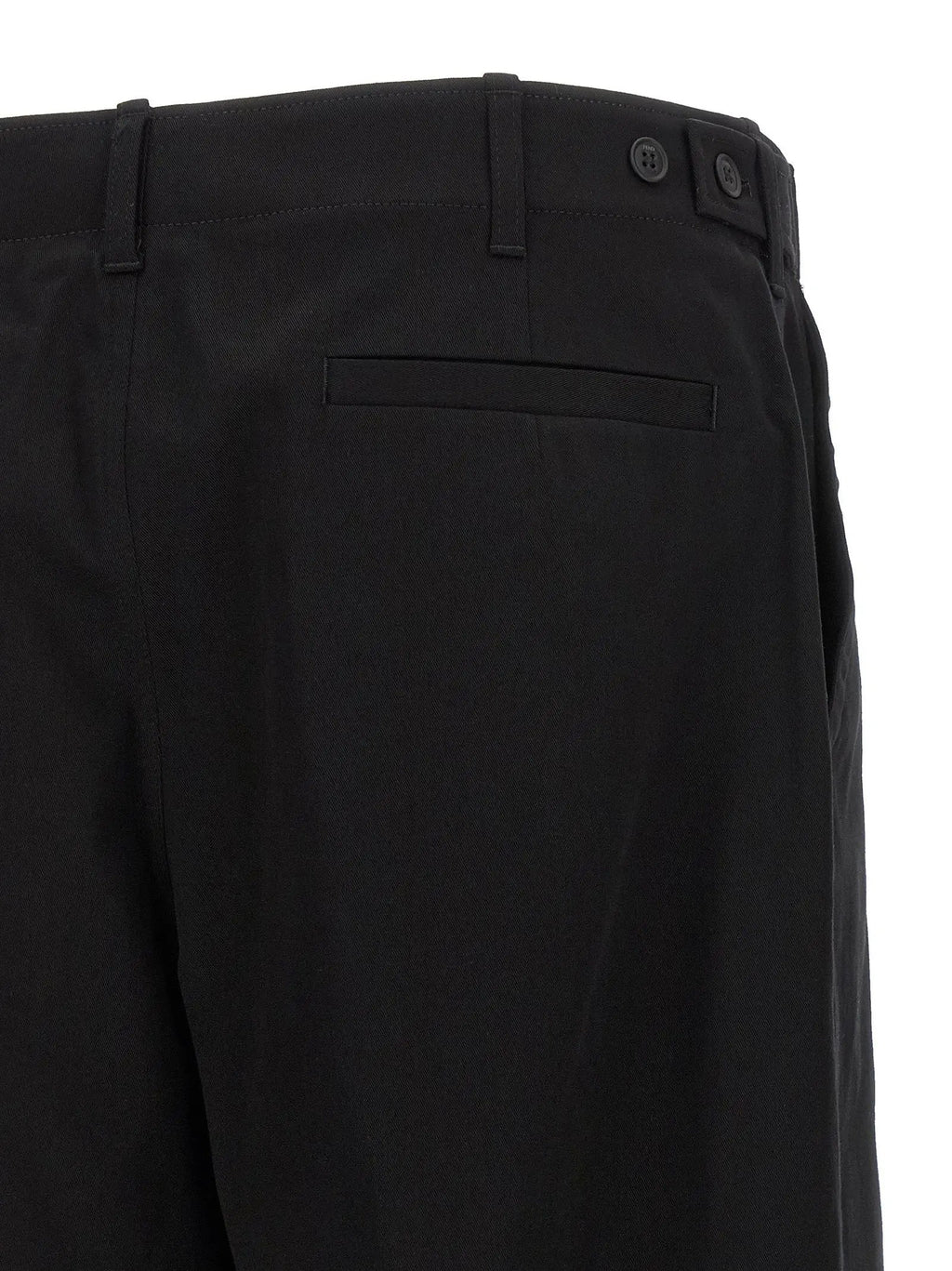 Fendi Black Cotton Cargo Pants