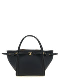 Tod's Black Calfskin Tote Bag